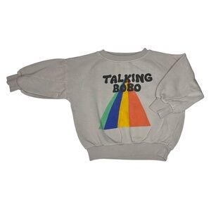 Bobo Choses Talking Bobo Rainbow Sweatshirt